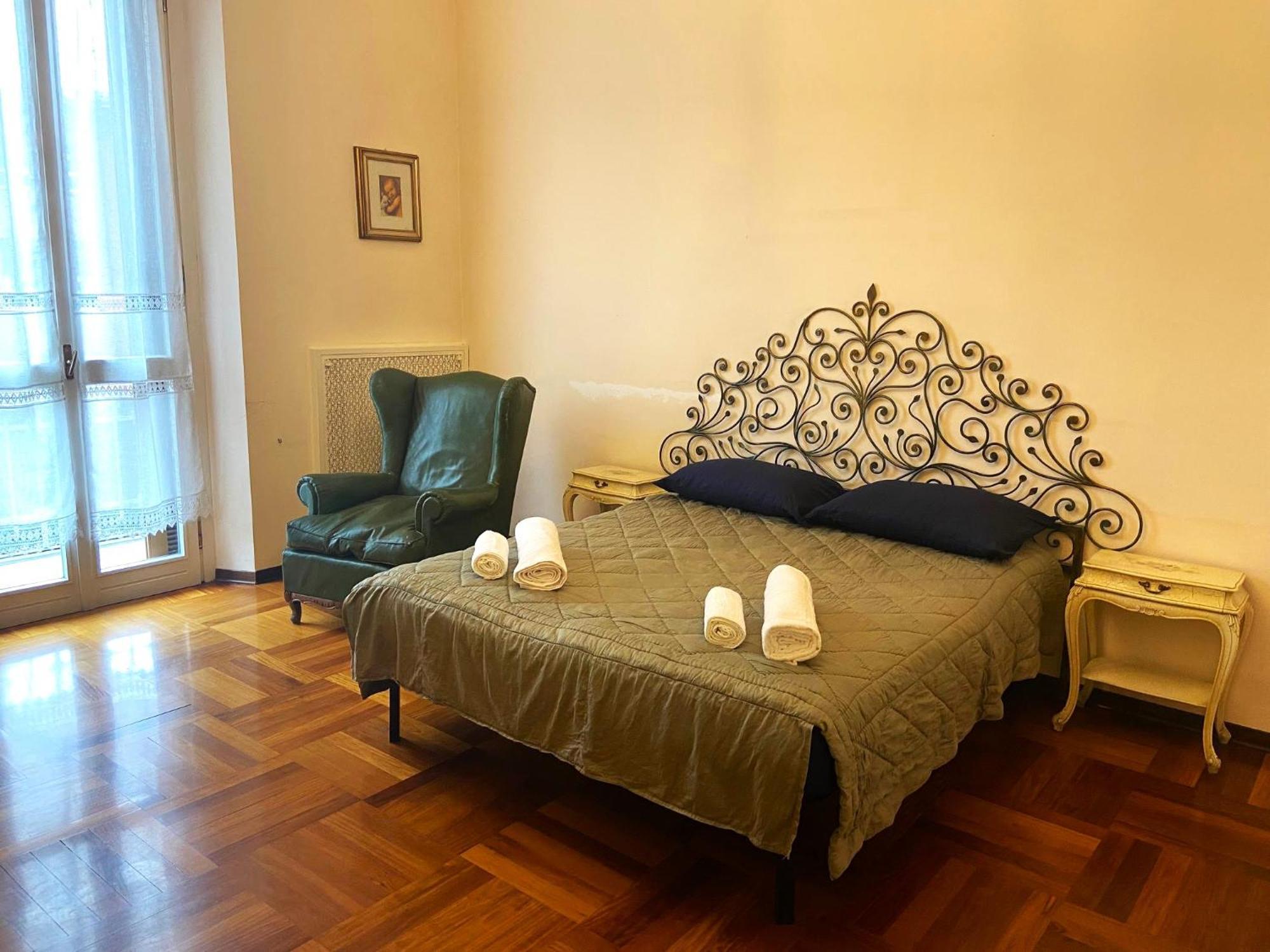 Apartment In Villa Milano Bagian luar foto